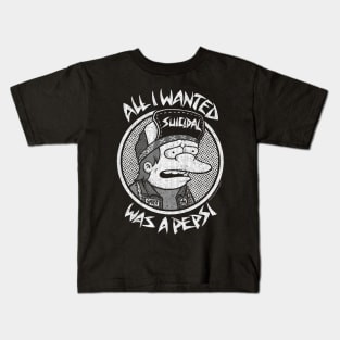 All i wanted was a pep$i, Suicidal Tendencies, Parody Kids T-Shirt